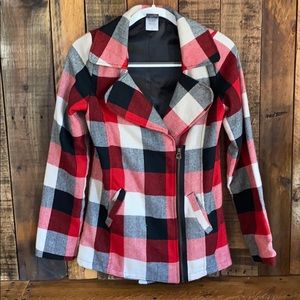 Lost plaid coat